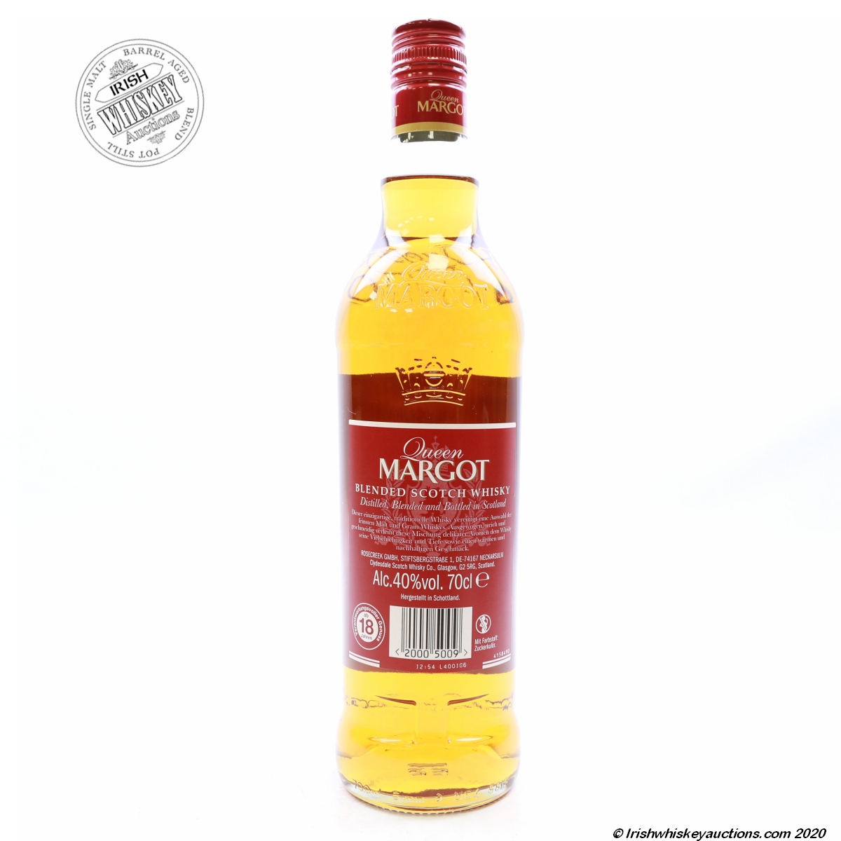Irish Whiskey Auctions | Queen 3 Margot Year Old