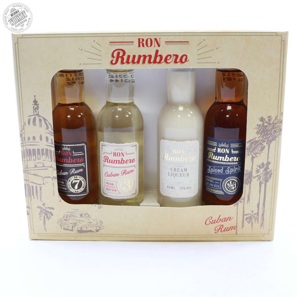 Irish Whiskey Auctions | Ron Miniatures Set Rumbero Gift