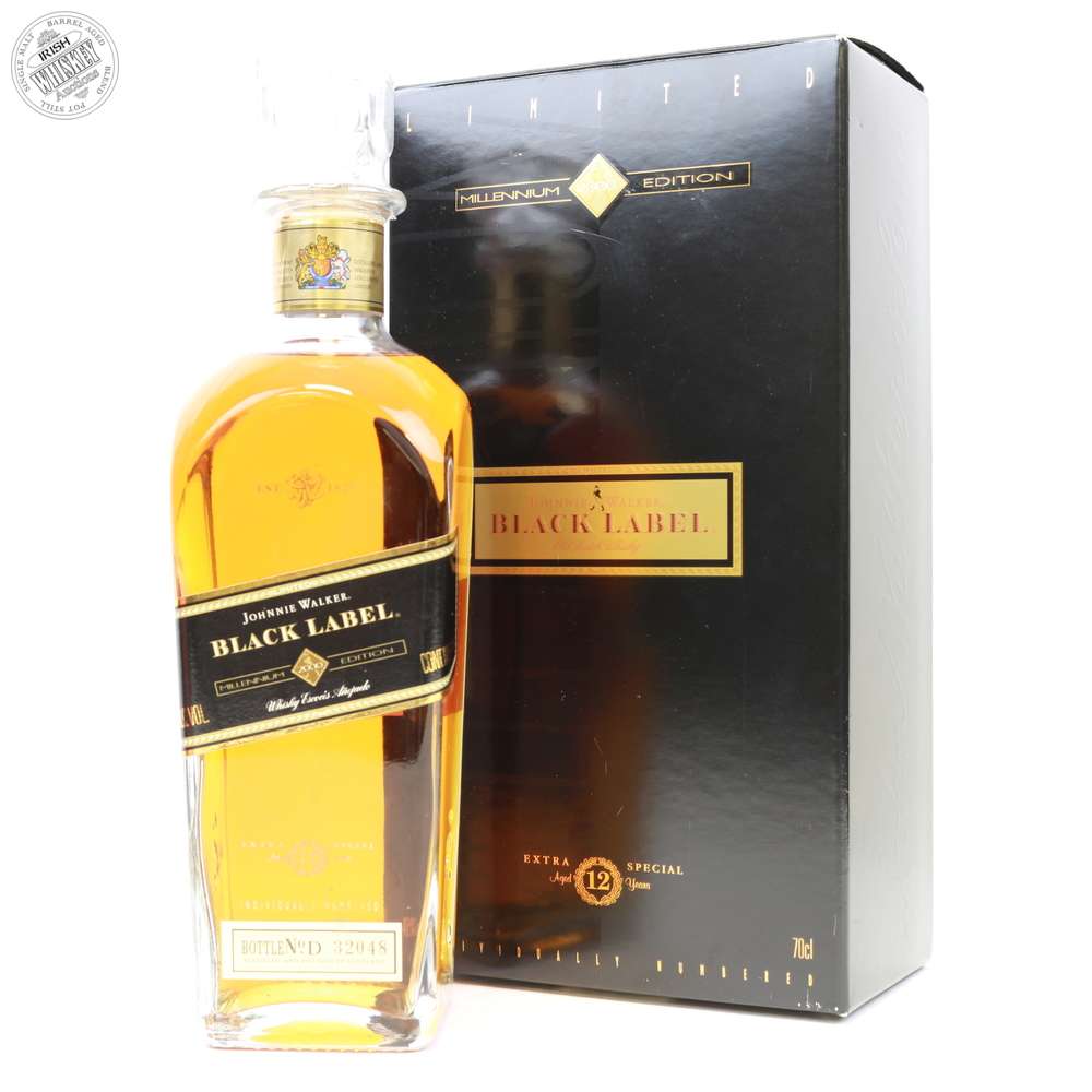 noget frokost Jeg klager Irish Whiskey Auctions | Johnnie Walker Black Label Millennium Edition