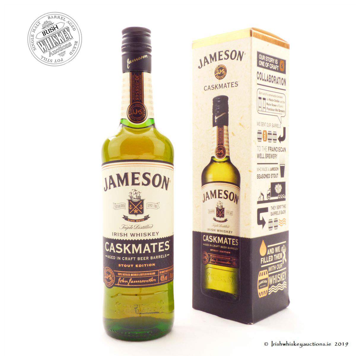 Irish Whiskey Auctions | Jameson Caskmates Stout Edition