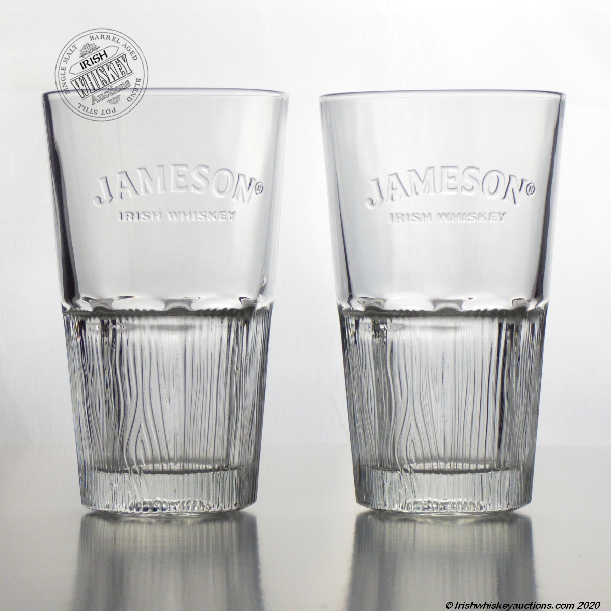 Jameson Tall Glass - Pack of 2  Jameson Irish Whiskey - Jameson