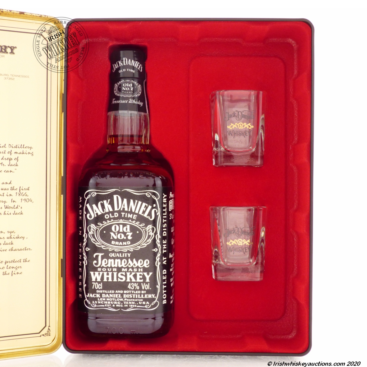 Gentleman Jack Whiskey Gift Set - www.GiveThemBeer.com